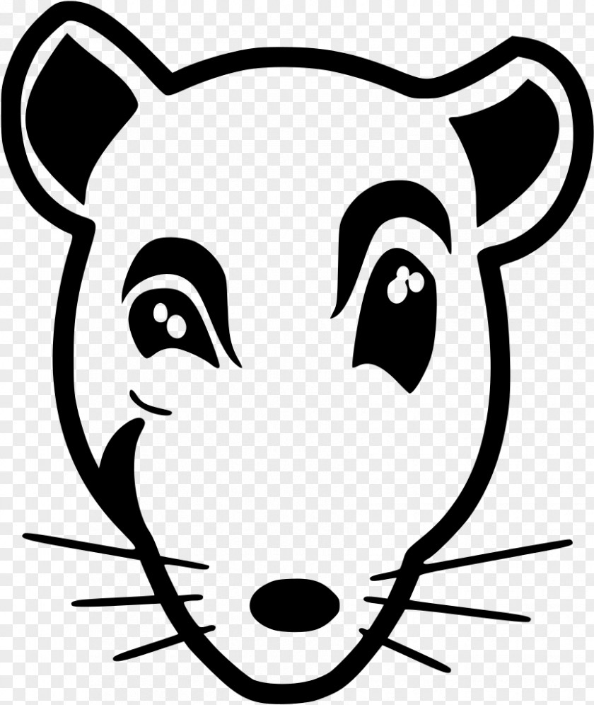Rat & Mouse Drawing Black Cartoon PNG