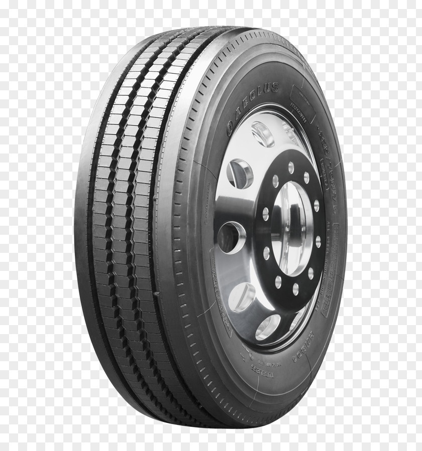 Truck Tubeless Tire Light Tread PNG