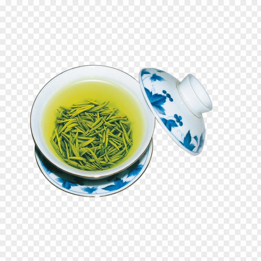 Green Tea Puer City Chawan Teaware PNG
