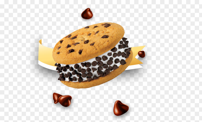 Ice Cream Chocolate Chip Cookie Good Humor Sandwich PNG