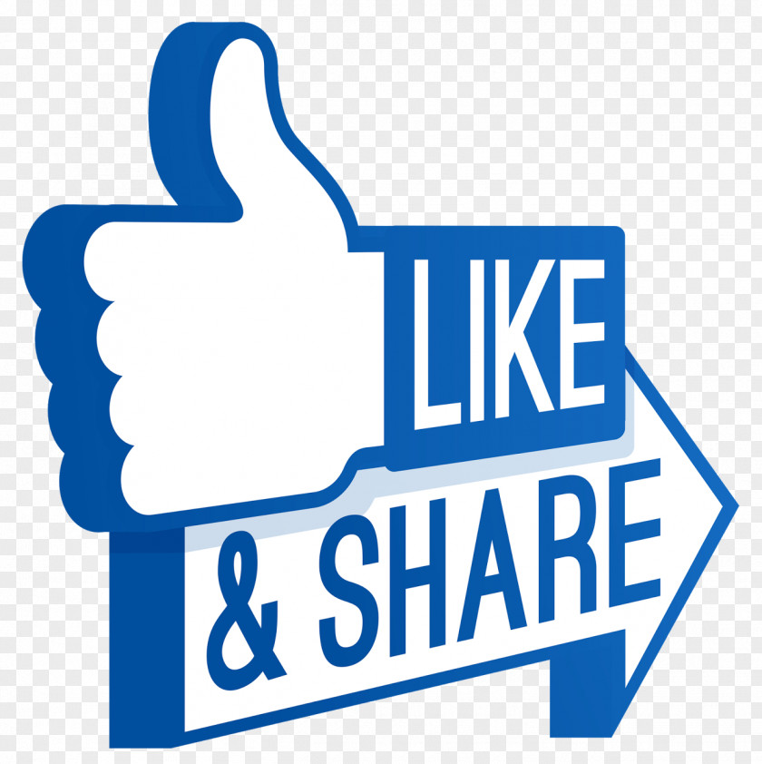 Like Us Facebook Button Clip Art PNG