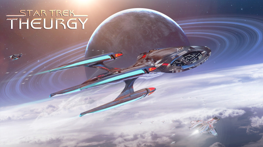 Star Trek Online Starship Theurgy Starfleet PNG