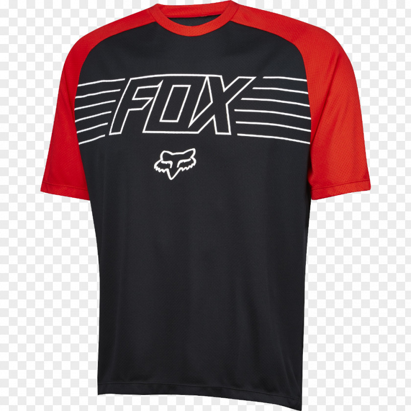 T-shirt Sleeve Fox Racing Jersey Clothing PNG