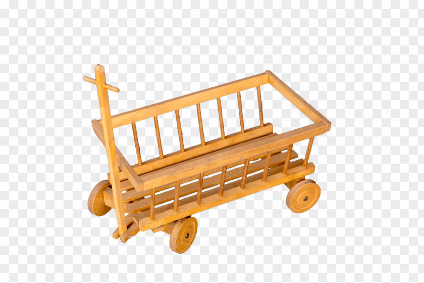 Wood Cart Flowerpot Vehicle Jordi Giribets, Fusta PNG