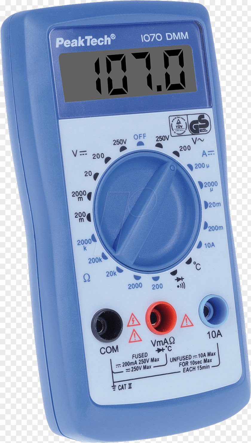Digital Multimeter Frequency Counter Measuring Instrument PNG