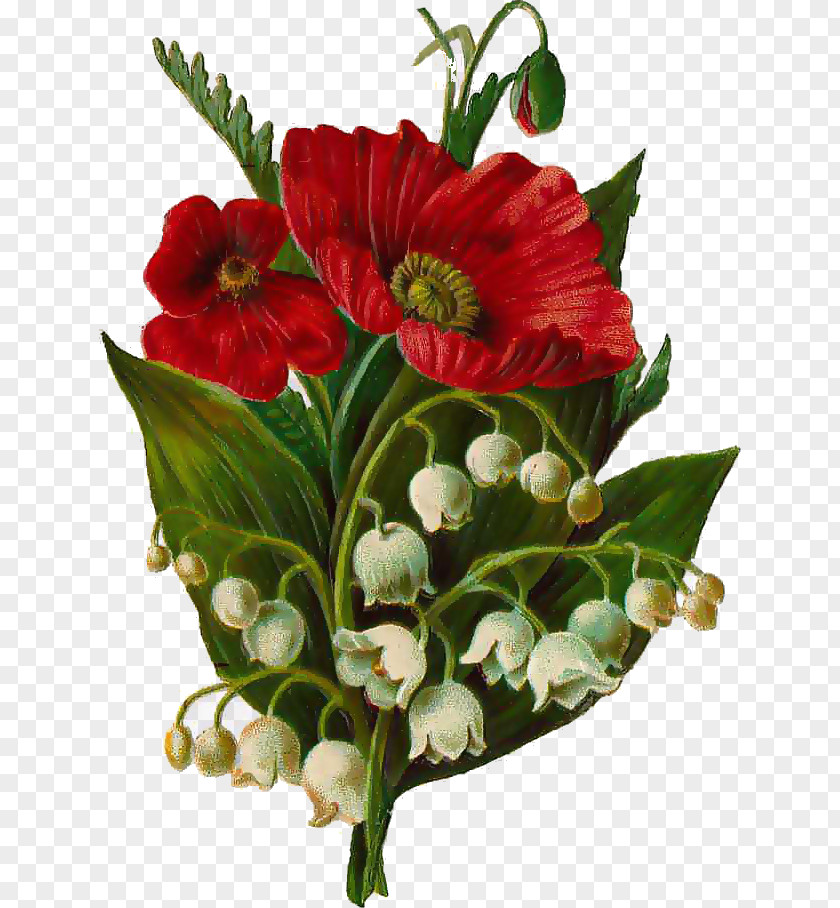 Flower Cross-stitch Poppy Lilium Pattern PNG