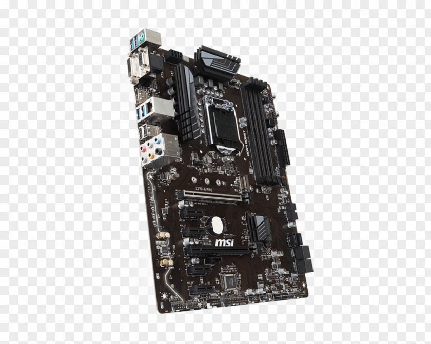 Intel Turbo Boost LGA 1151 MSI Z370-A PRO Motherboard DDR4 SDRAM PNG