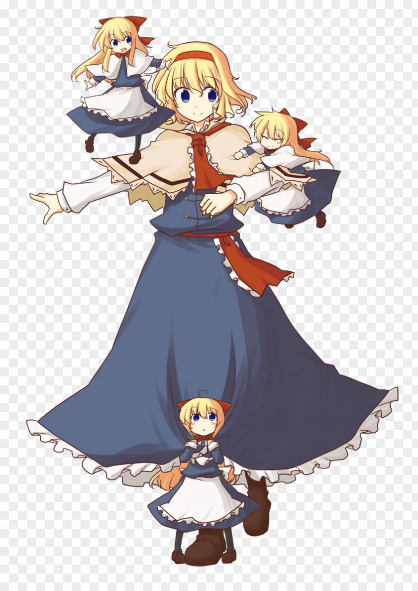 Marisa Kirisame Alice Margatroid Cantide Costume Clip Art PNG