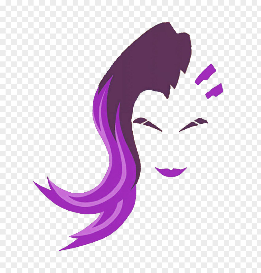 Overwatch Sombra Computer Icons Desktop YouTube PNG YouTube, black shield clipart PNG