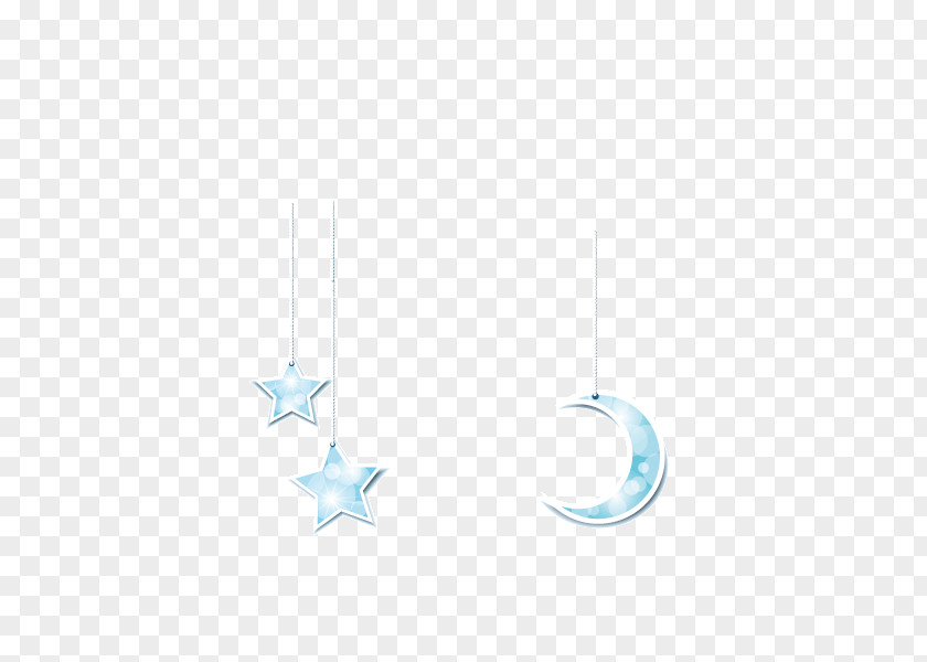 Beijing And Decoration,Moon Stars,light Blue,Light,Christmas Blue Body Piercing Jewellery Pattern PNG