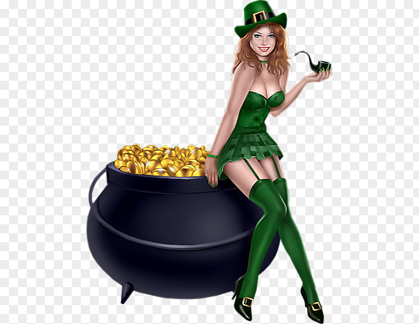 Saint Patrick's Day Woman Holiday PNG