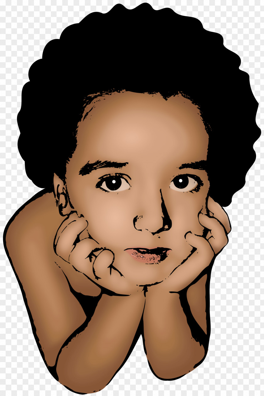 Thinking Man Child Infant Clip Art PNG