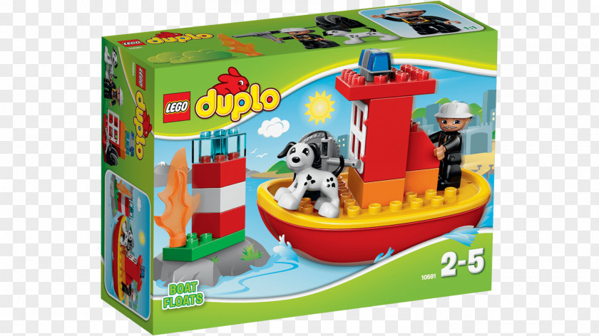 Toy LEGO 10591 DUPLO Fire Boat Lego Duplo Fireboat PNG