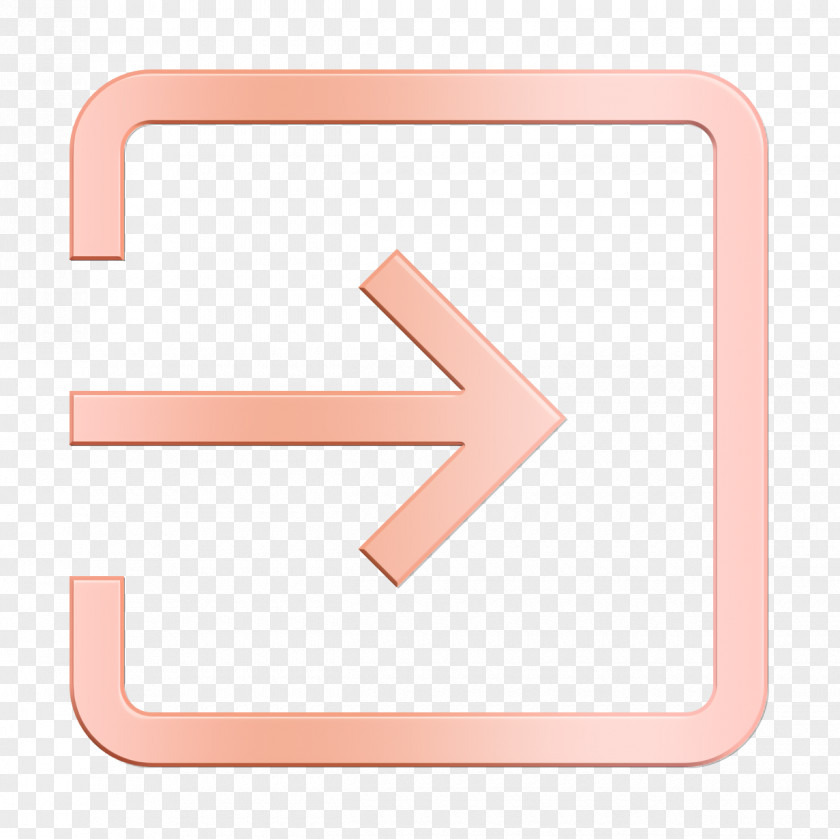 Arrow Icon Log In UI Interface PNG