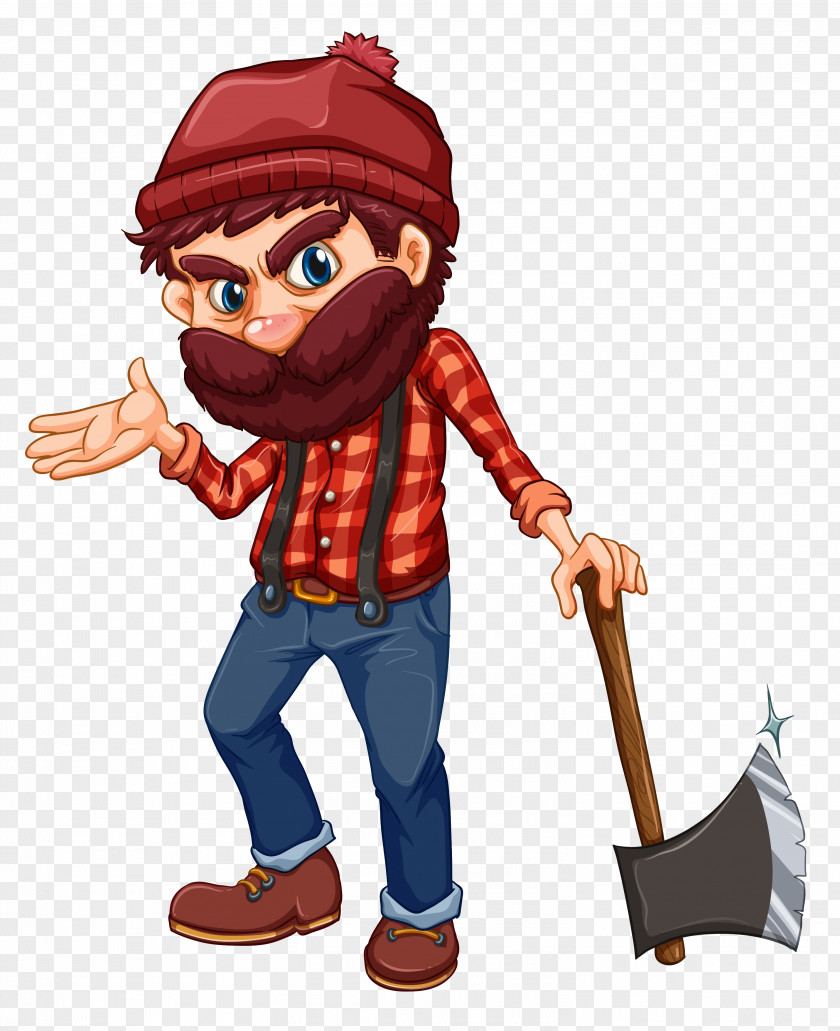 Bearded Axe Lumberjack Royalty-free Stock Photography PNG