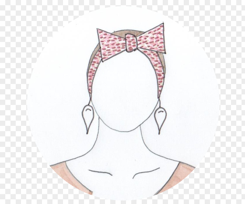 Drawing Hair Accessory Ribbon Bow PNG