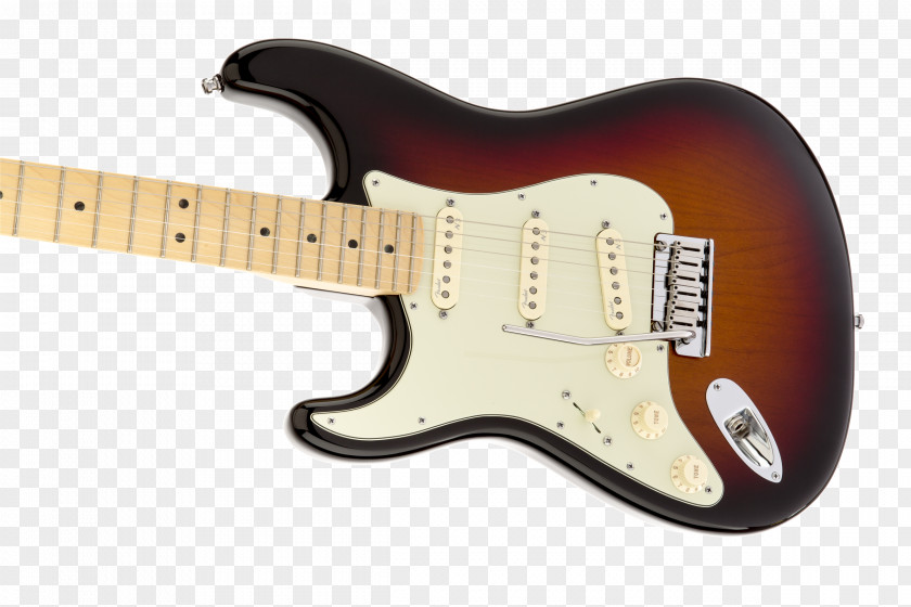 Sunburst Fender Stratocaster Musical Instruments Electric Guitar Squier Deluxe Hot Rails PNG