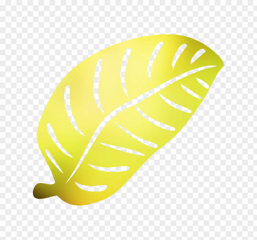 Yellow Leaf Product Design PNG