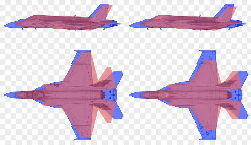 Aircraft Bottom Fighter Boeing F/A-18E/F Super Hornet Lockheed Martin F-22 Raptor F-35A PNG