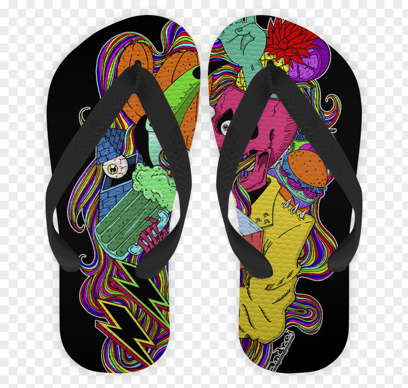 Cactus Flip-flops Shoe PNG