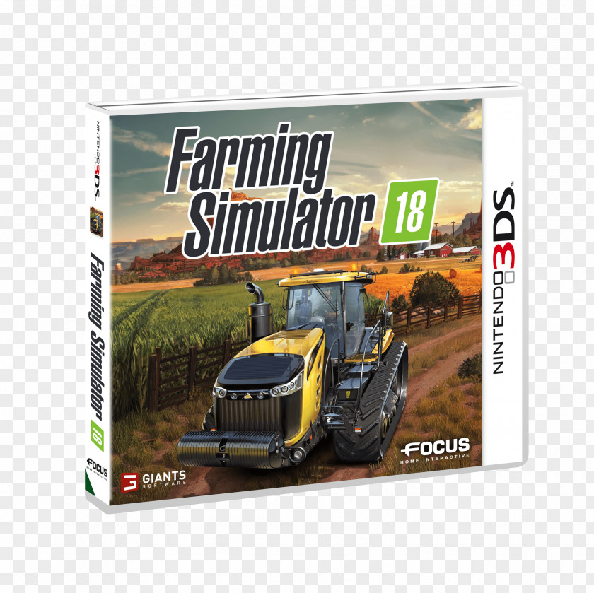 Farming Simulator 17 15 18 14 Nintendo 3DS PNG