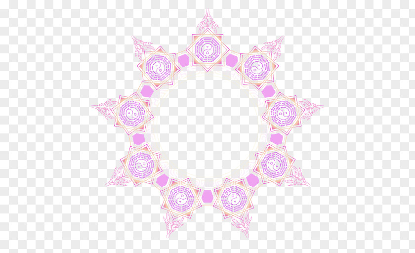 Purple Simple Triangle Gossip Decoration Pattern Trigonometry PNG