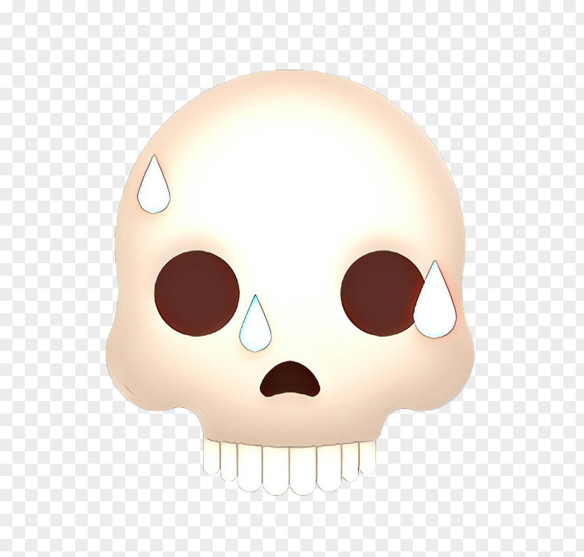 Smile Head Skull PNG