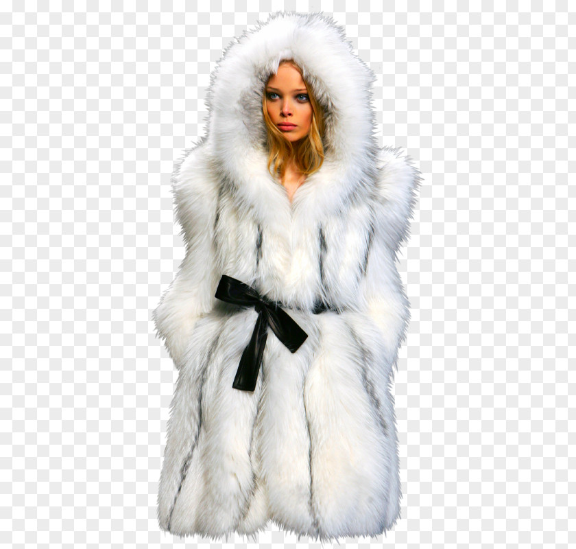 Winter GIF Woman Wolf PNG