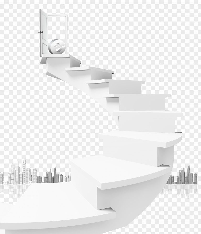 Building Revolving Stairs Poster PNG