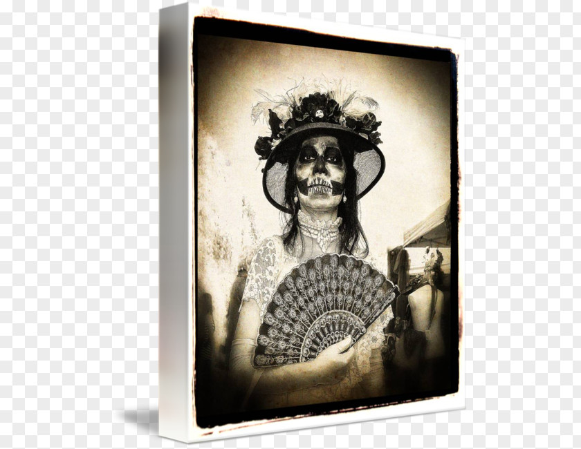 Dia Los Muertos Black And White Picture Frames Death Painting Day Of The Dead PNG