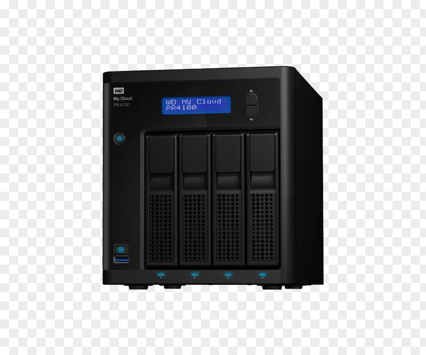 Disk Array WD My Cloud EX4100 Computer Servers Network Storage Systems Data PNG