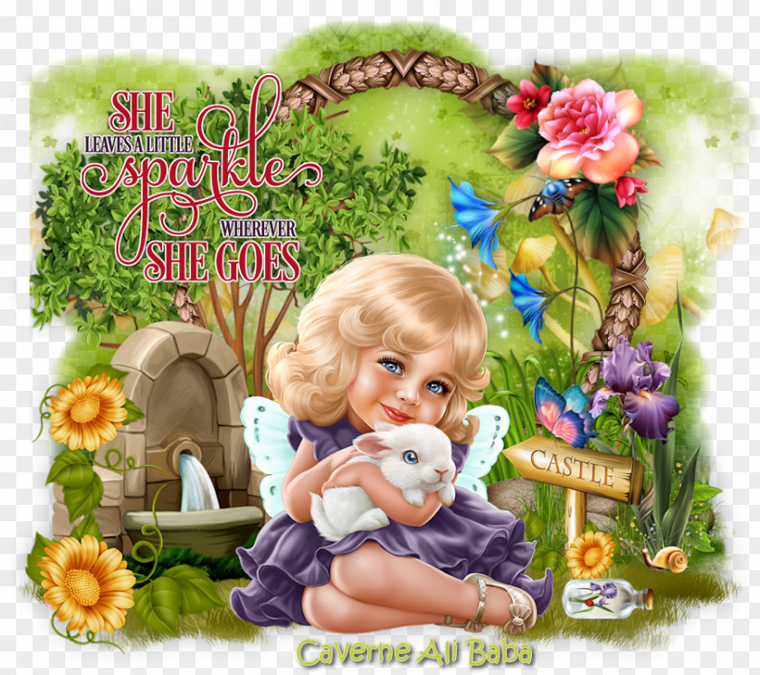 Easter Floral Design Picture Frames Toddler Infant PNG