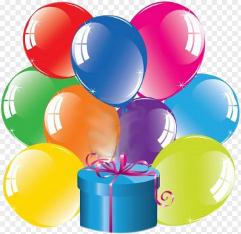 Gift Toy Balloon Box Birthday PNG