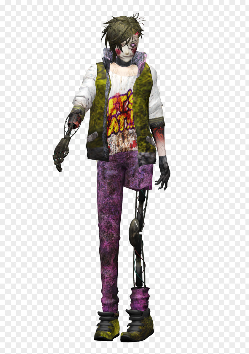 Joker Costume Design PNG