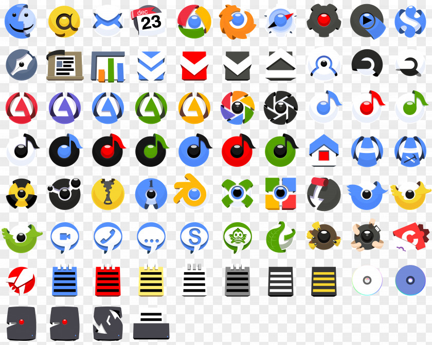 More Vector Color Chart Computer Mouse PNG