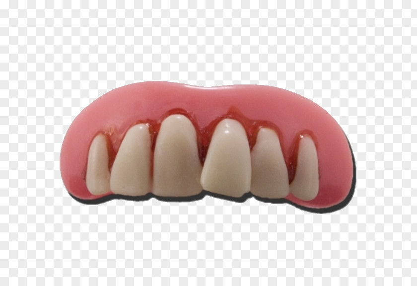 Tooth Dentures Fang Gebiss Costume PNG