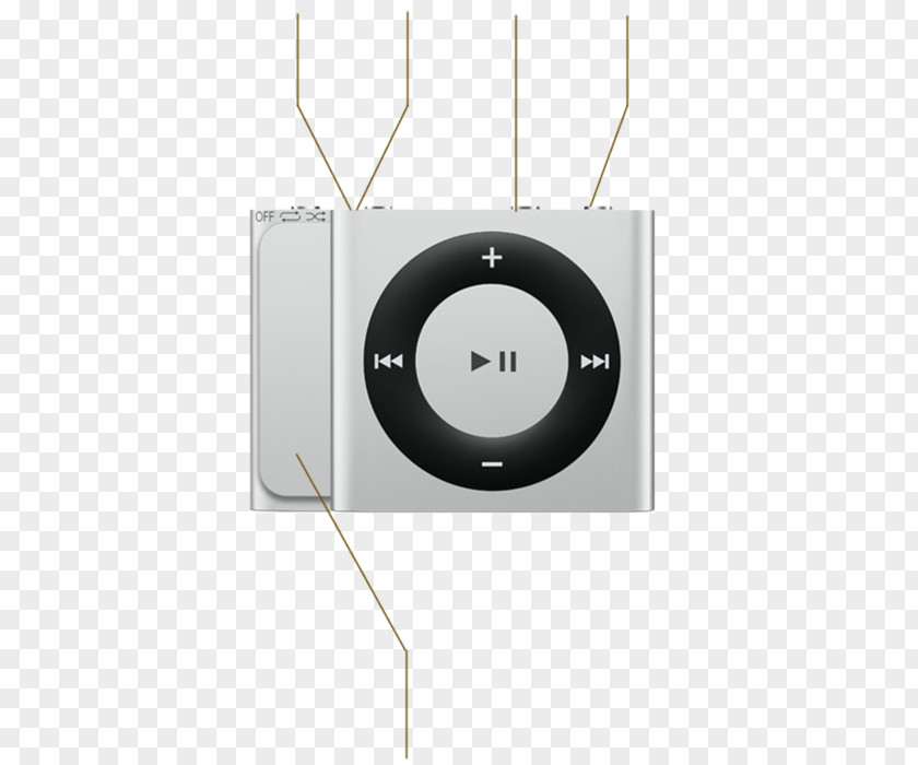 Apple IPod Shuffle (4th Generation) Touch Nano PNG