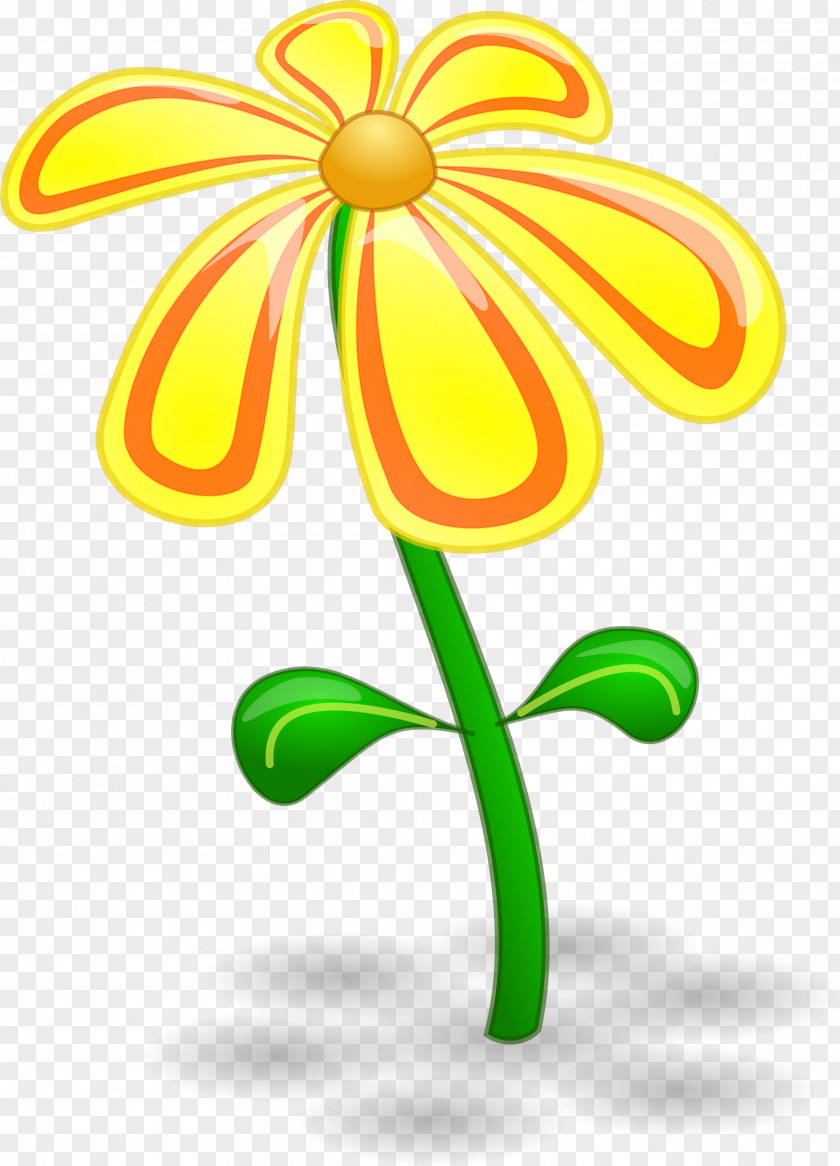 Blumen Flower Yellow Clip Art PNG