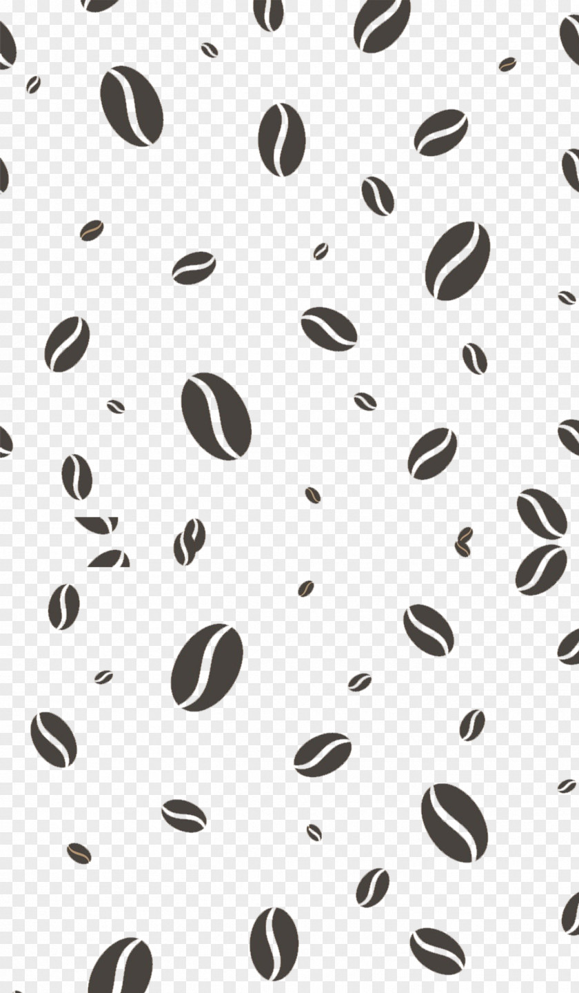 Coffee Beans Floating Shading Background Iced Bean PNG