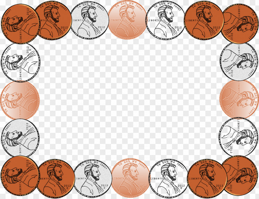 Coin Penny Clip Art PNG