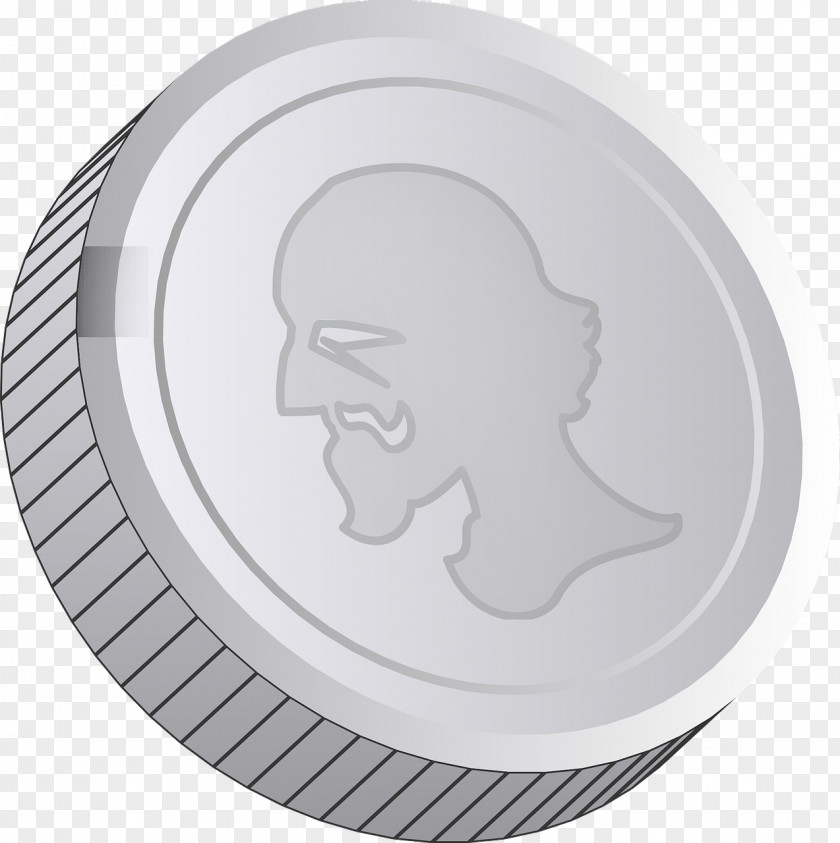 Coin Stack Silver Money PNG