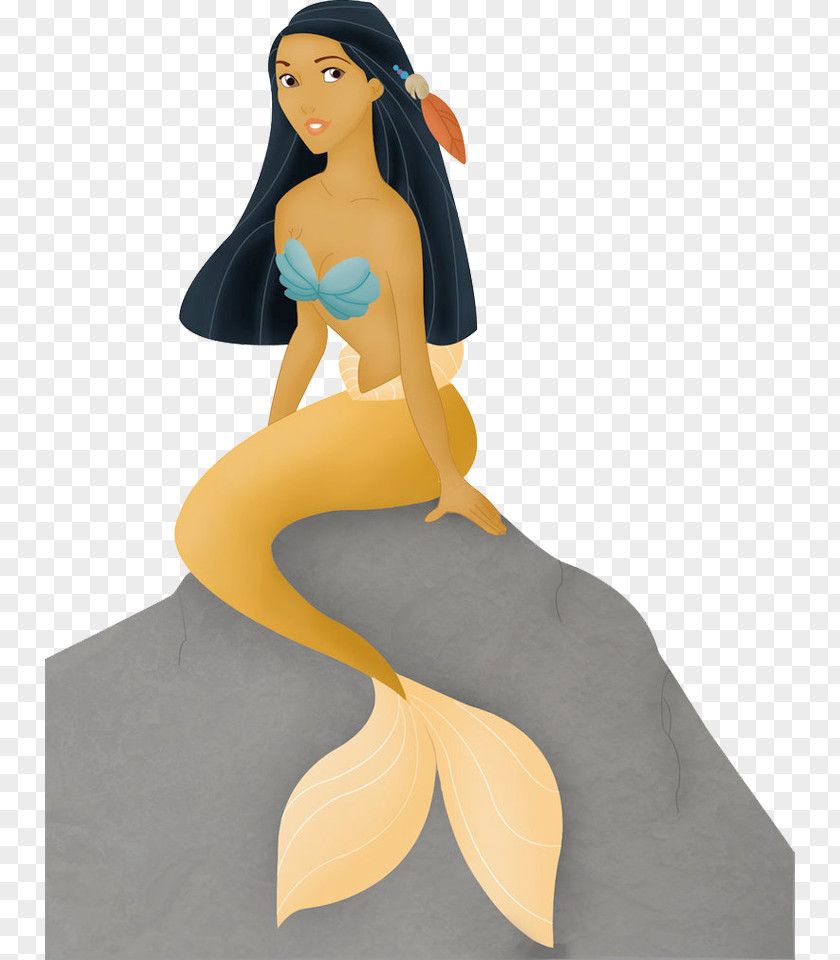 Mermaid Pocahontas Ariel Princesas Tiana PNG