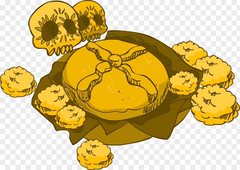 Pan De Muerto Tortoise M Turtle PNG