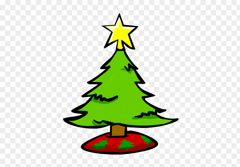 Small Christmas Images Artificial Tree Clip Art PNG