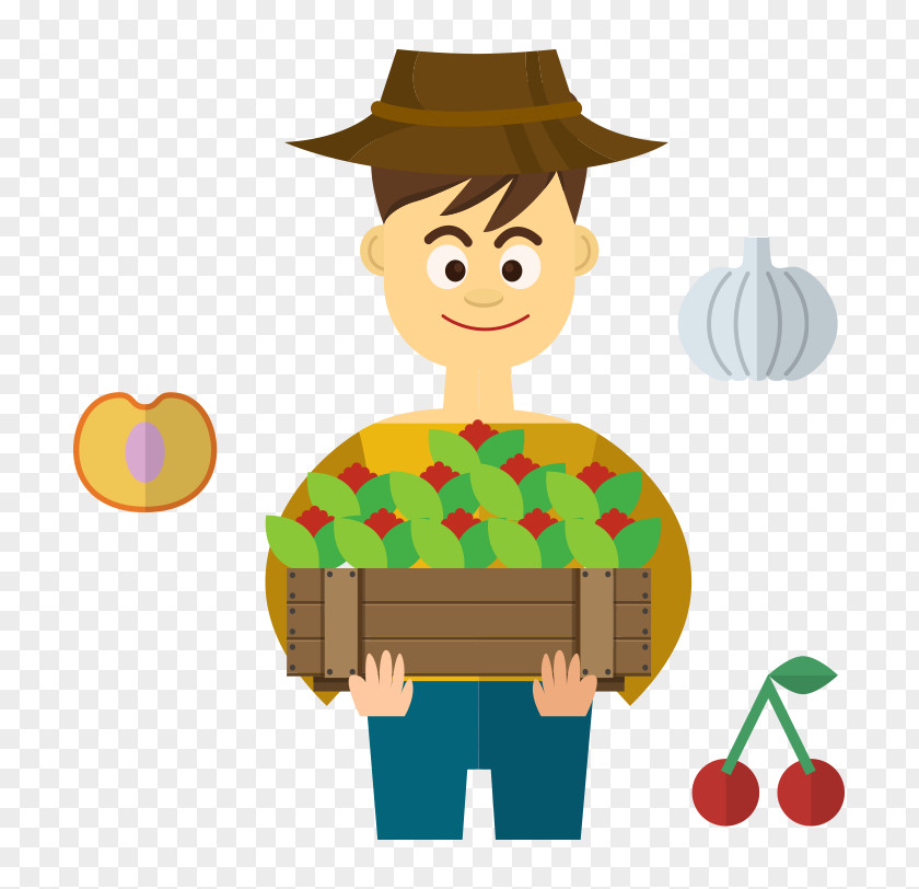 Vector Strawberry Harvest Clip Art PNG