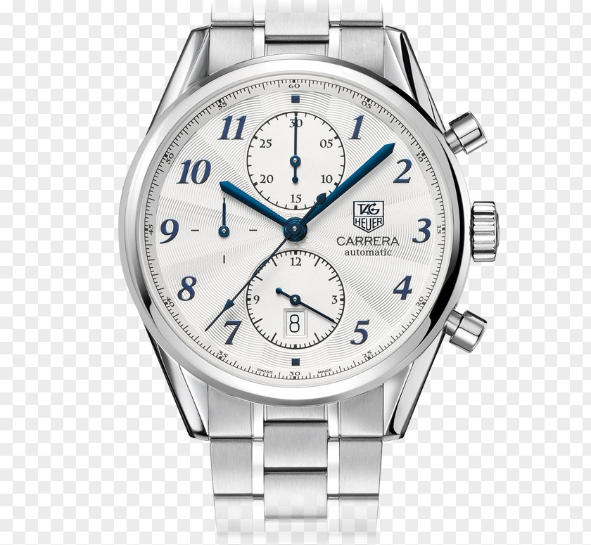 Arabic Numerals Automatic Watch Chronograph TAG Heuer Retail PNG