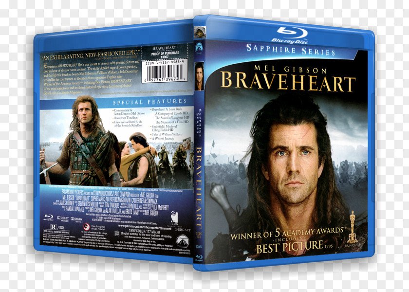 Dvd Braveheart Blu-ray Disc DVD Hollywood Film PNG