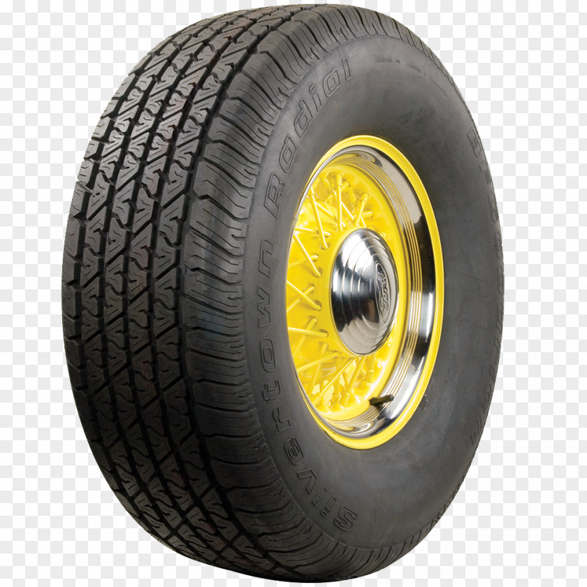 Radial Light Car Whitewall Tire Coker PNG