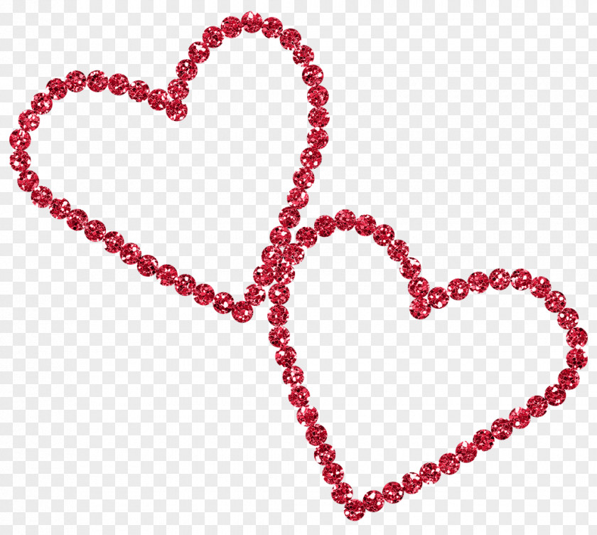 Red Diamond Hearts Clipart Picture Heart Clip Art PNG