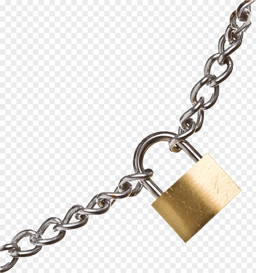 Silver Hardware Accessory Padlock PNG